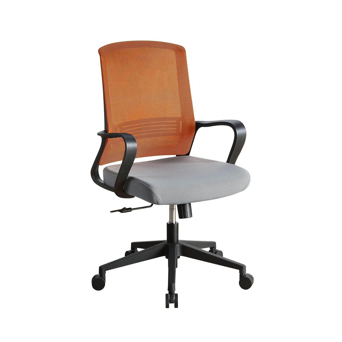 ACME Tanko Office Chair, Orange & Gray Fabric