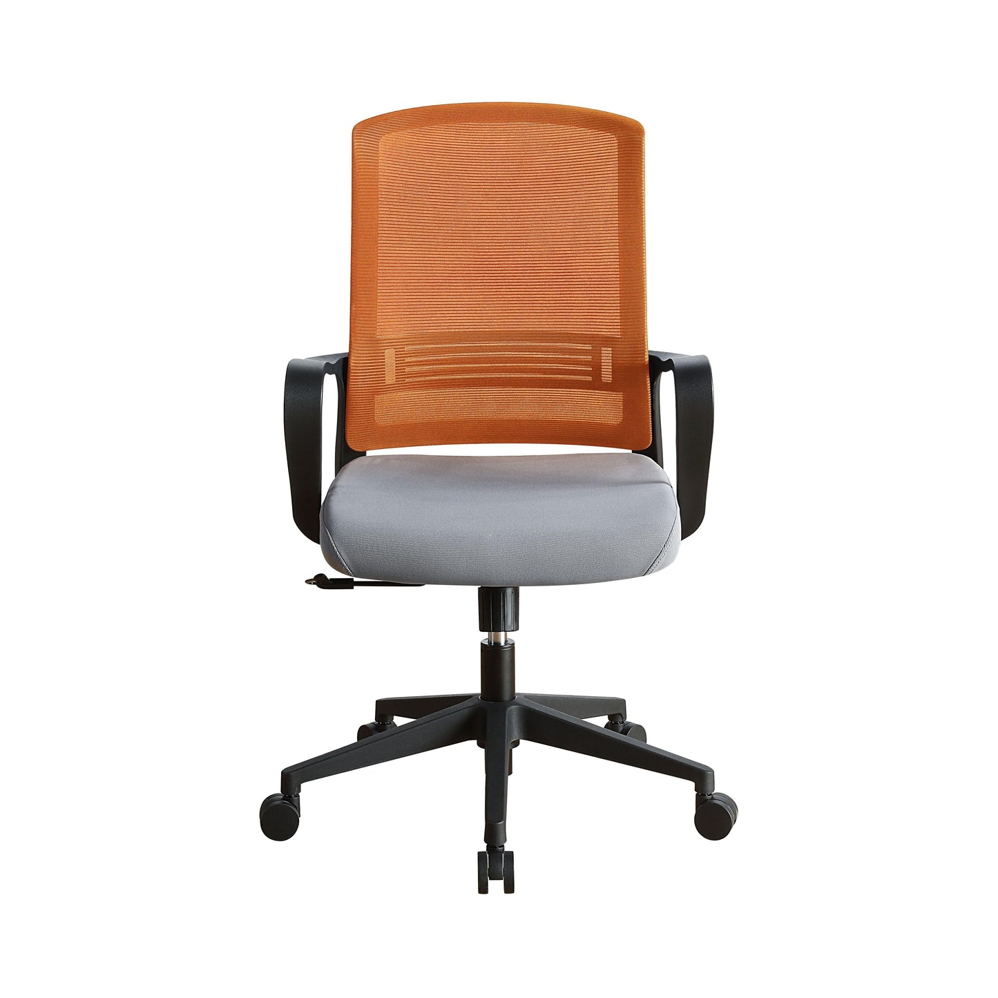 ACME Tanko Office Chair, Orange & Gray Fabric