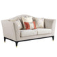 ACME Tayden Loveseat w/4 Pillows, Beige Velvet