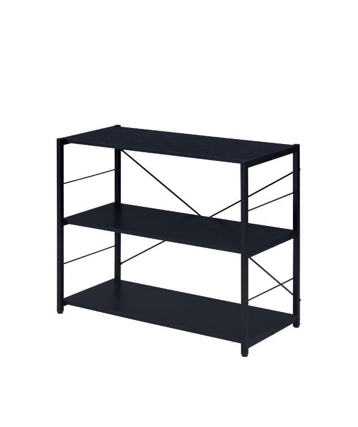 ACME Tesadea Bookshelf, Black Finish