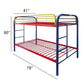 ACME Thomas Twin/Twin Bunk Bed, Rainbow