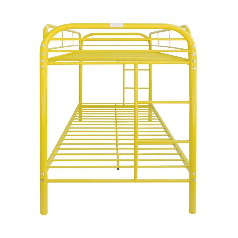 ACME Thomas Twin/Twin Bunk Bed, Yellow