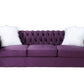 ACME Thotton Sofa w/2 Pillows, Purple Velvet