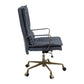 ACME Tinzud Office Chair, Gray Leather