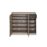 ACME Toski Cabinet, Rustic Gray Oak