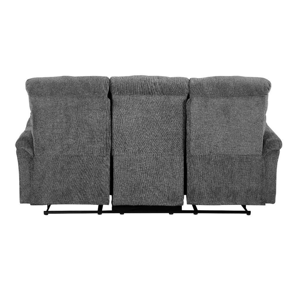 ACME Treyton Sofa (Motion), Gray Chenille