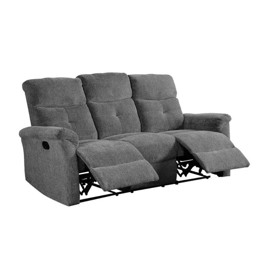 ACME Treyton Sofa (Motion), Gray Chenille