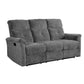 ACME Treyton Sofa (Motion), Gray Chenille