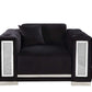 ACME Trislar Chair w/Pillow, Black