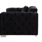 ACME Trislar Chair w/Pillow, Black Velvet