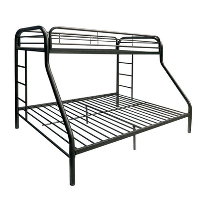 ACME Tritan Twin XL/Queen Bunk Bed, Black