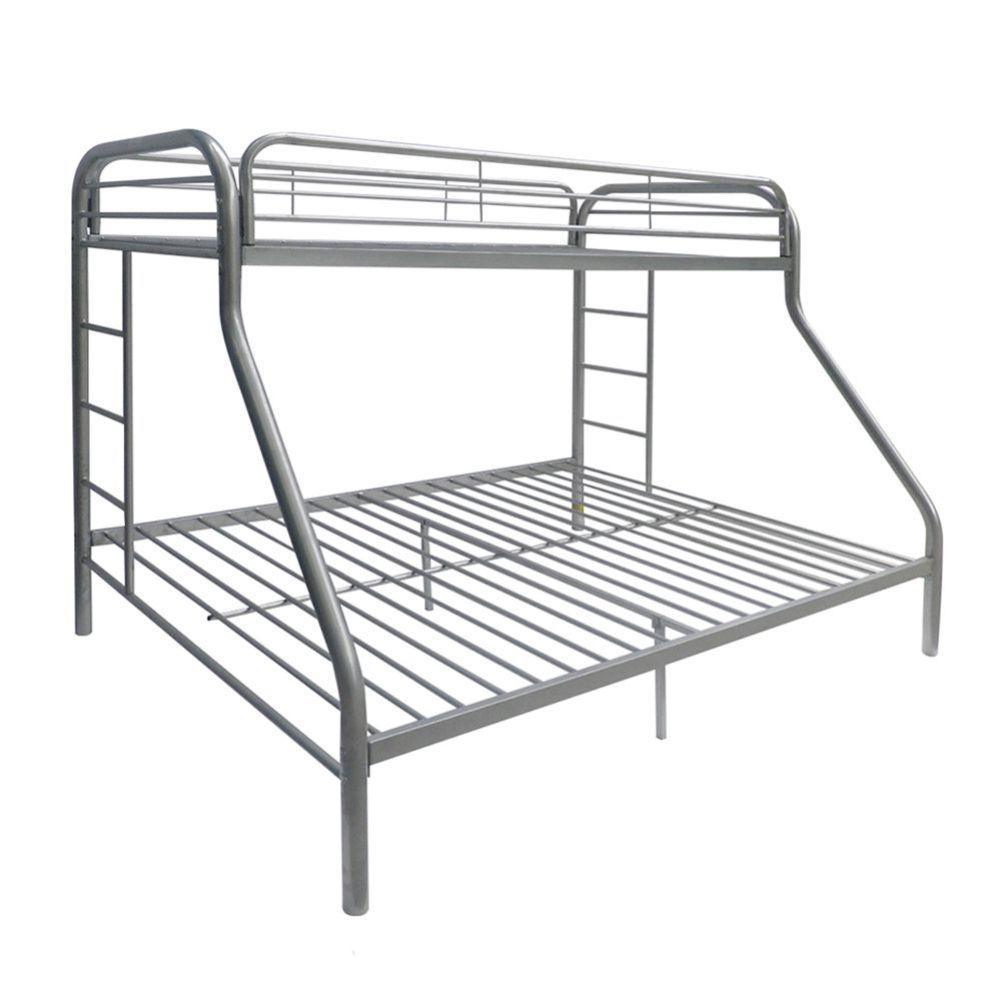 ACME Tritan Twin XL/Queen Bunk Bed, Silver