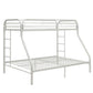 Tritan Twin XL/Queen Bunk Bed, White
