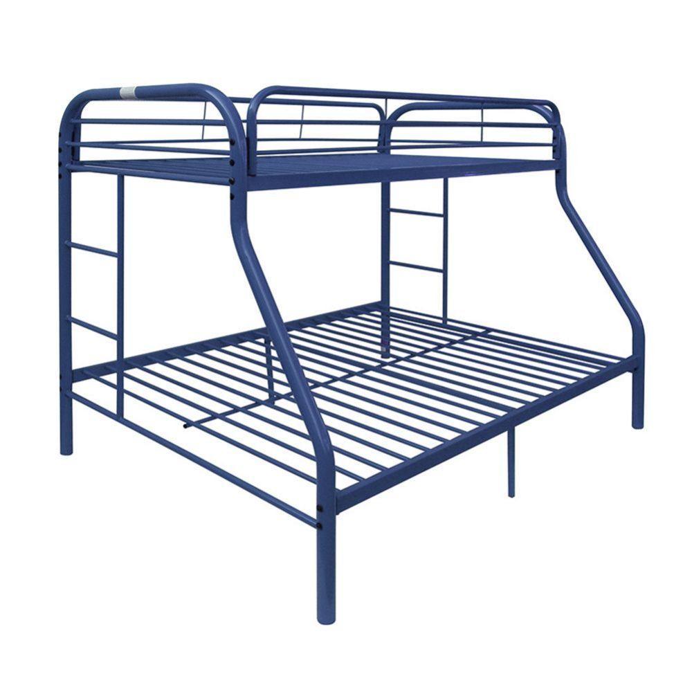 ACME Tritan Twin/Full Bunk Bed, Blue