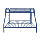 ACME Tritan Twin/Full Bunk Bed, Blue