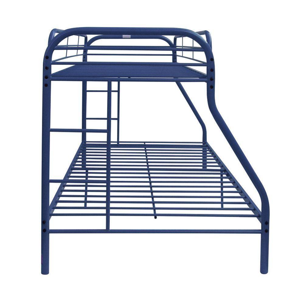 ACME Tritan Twin/Full Bunk Bed, Blue