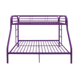 ACME Tritan Twin/Full Bunk Bed, Purple