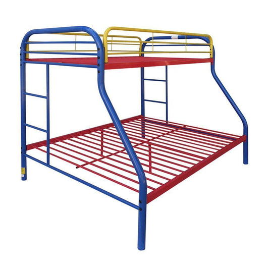 ACME Tritan Twin/Full Bunk Bed, Rainbow