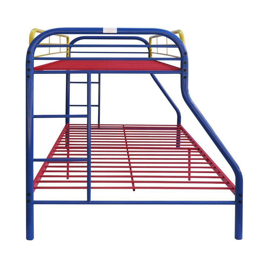 ACME Tritan Twin/Full Bunk Bed, Rainbow