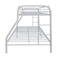 ACME Tritan Twin/Full Bunk Bed, White