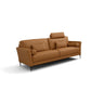 ACME Tussio Sofa w/5 Pillows, Saddle Tan Leather