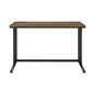 ACME Tyrese Built-in USB Port Writing Desk, Walnut & Black Finish