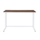 ACME Tyrese Built-in USB Port Writing Desk, Walnut & White Finish