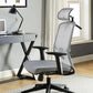 ACME Umika Office Chair, Gray Fabric