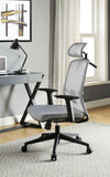 ACME Umika Office Chair, Gray Fabric