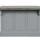 ACME Urrur Kitchen Island, Gray Finish