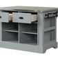 ACME Urrur Kitchen Island, Gray Finish