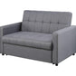 ACME Vaiknock Adjustable Sofa , Dark Gray Linen