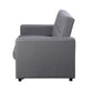 ACME Vaiknock Adjustable Sofa , Dark Gray Linen