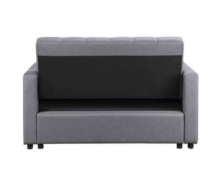 ACME Vaiknock Adjustable Sofa , Dark Gray Linen