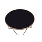 ACME Valora Coffee Table, Champagne & Black Glass