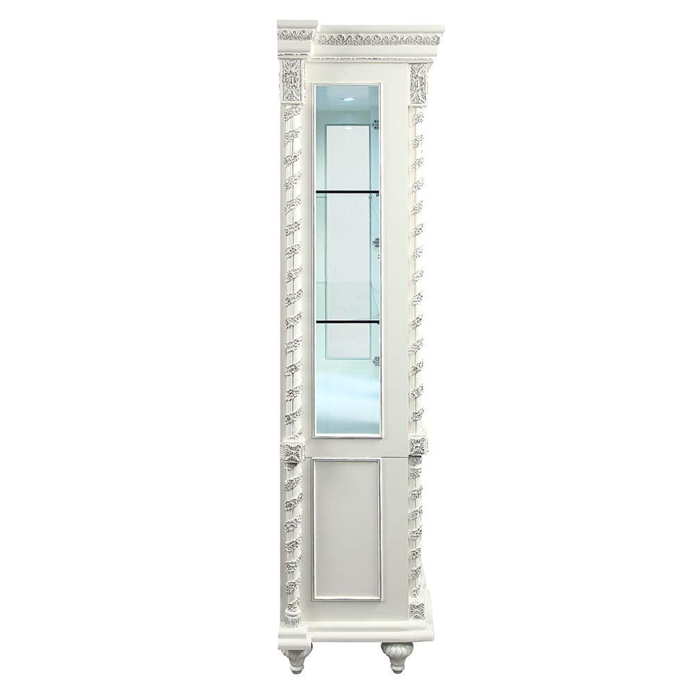 ACME Vanaheim Curio, Antique White Finish