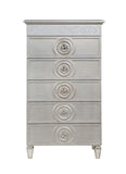 ACME Varian Chest, Silver & Mirrored Finish