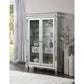 ACME Varian Curio, Mirrored & Antique Platinum