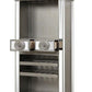 ACME Varian II Wine Cabinet, Antique Platinum