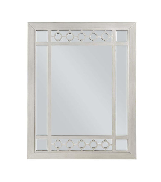 ACME Varian Mirror, Silver & Mirrored Finish