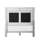 ACME Varian Twin Bed, Gray Velvet, Silver & Mirrored Finish