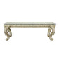 ACME Vatican Dining Table, Champagne Silver Finish