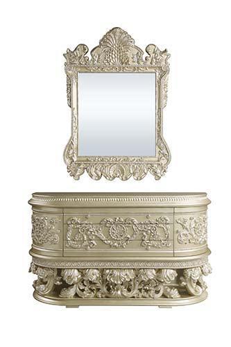 ACME Vatican Dresser, Champagne Silver Finish