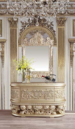 ACME Vatican Server, Champagne Silver Finish