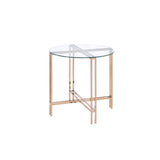 ACME Veises End Table, Champagne