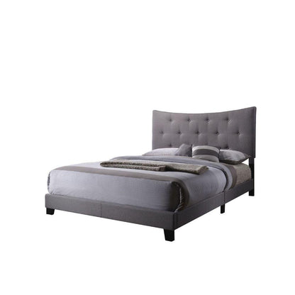 ACME Venacha Queen Bed, Gray Fabric