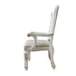 ACME Vendom Arm Chair(Set-2), PU & Antique Pearl Finish 1