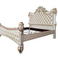 ACME Vendom California King Bed, PU & Antique Pearl Finish