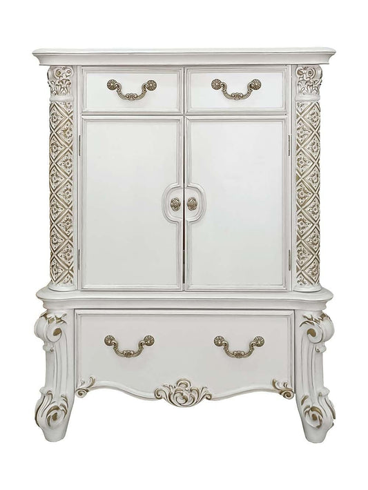 ACME Vendom Chest, Antique Pearl Finish