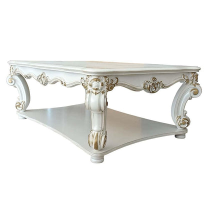 ACME Vendom Coffee table,  Antique Pearl Finish